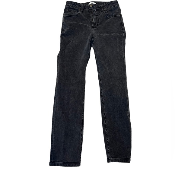 Elizabeth and James The Vintage Straight Women’s Black Jeans Denim size 27 or 4 - Picture 1 of 7
